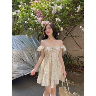 Váy Hoa Nhí Xô Muslin Cao Cấp - 𝐂𝐡𝐚𝐧𝐦𝐢𝐢