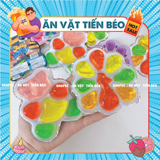 Thạch vỉ cute vị trái cây hình gấu, công thơm ngon cho bé