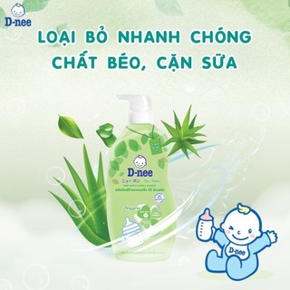 ComBo 5 Chai Nước rửa bình/ xúc bình sữa Dnee Thái Lan 600ml .