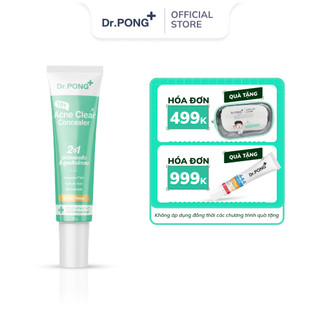 Kem che khuyết điểm giảm mụn Dr.PONG 101 Acne Clear 10g