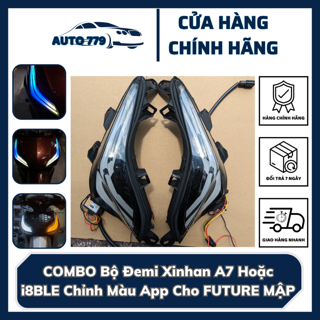 COMBO Bộ Đemi Xinhan A7 Hoặc i8BLE Chỉnh Màu App Cho FUTURE MẬP