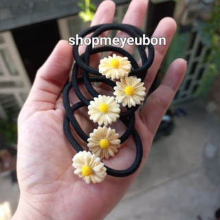 Combo 10 thun cột tóc hoa cúc