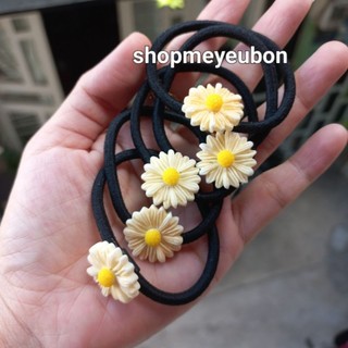 Combo 10 thun cột tóc hoa cúc