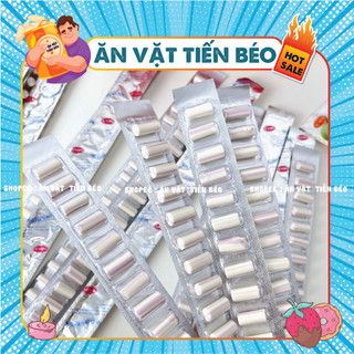 Vỉ kẹo khoai môn thơm ngon, kẹo dẻo sữa khoai môn , kẹo dẻo , đồ ăn vặt tuổi thơ