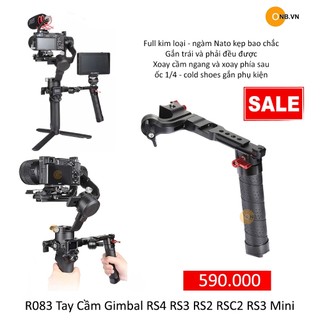 R083 Tay Cầm Đơn Gimbal Ronin RS4 RS3 RS2 RSC2 RS3 Mini