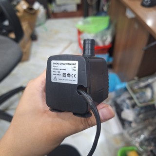 Bơm quạt hơi nước 8W, bơm chìm mini