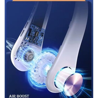 Quạt Mini Đeo Cổ -3D gió siêu mát thế hệ mới