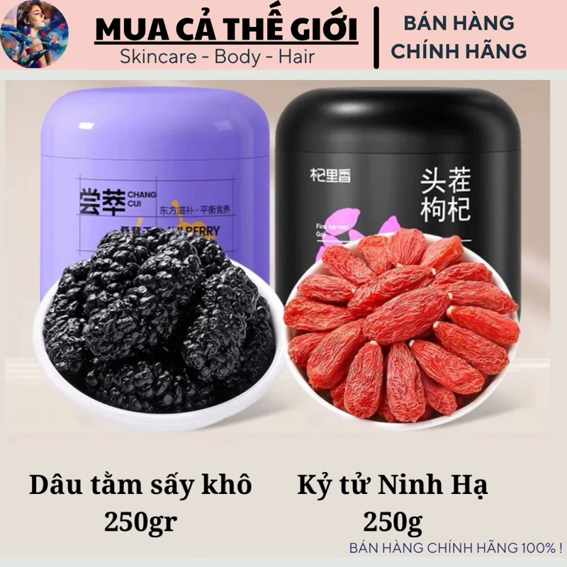 Kỷ tử Ninh Hạ / Dâu tằm sấy khô