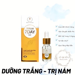 Serum huyết thanh truyền trắng 7 day olic 10ml dưỡng trắng - xóa nhăn - nâng cơ