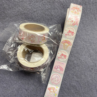 Cuộn 500 sticker hình dán trang trí dễ thương