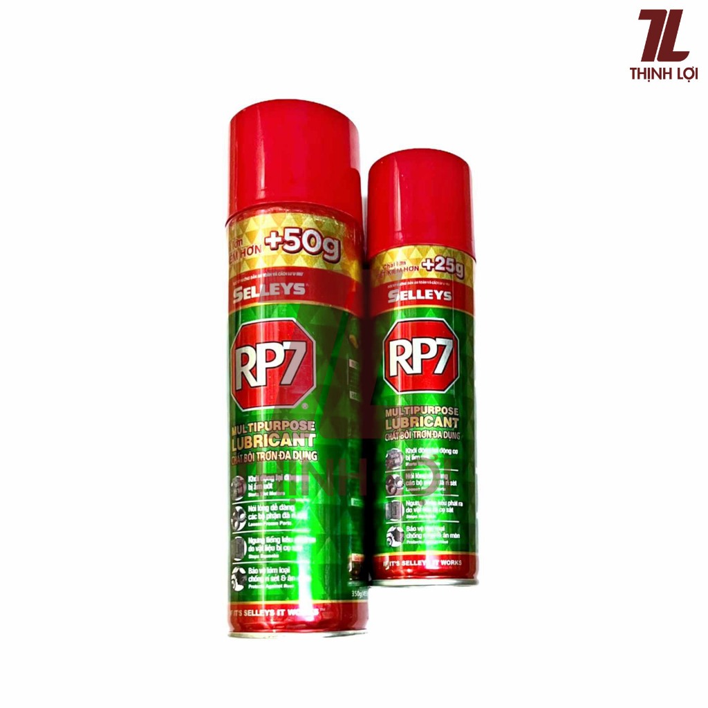 Chai Xịt Chống Rỉ Sét Và Bôi Trơn RP7- [CHÍNH HÃNG] SELLEYS - Trọng lượng 175g và 350g