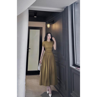 đầm thun gân tăm bigsize 55-90kg QUỲNH NHƯ BIGSIZE