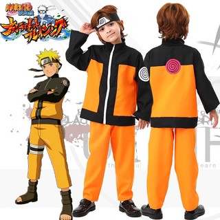 Bộ đồ Naruto Làng Lá trẻ em Bộ quần áo Naruto cho bé Băng trán Làng Lá Akatsuki Kakashi