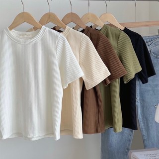 Áo Thun Nữ Cổ Tròn Form Babytee Chất Thun Tăm Lạnh Thoáng Mát