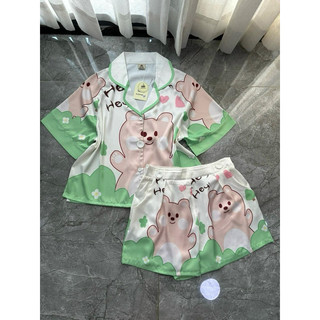 Bộ đồ lụa ,Pijama lụa xước ,bộ lụa mặc nhà , bộ đồ nữ nhiều mẫu (có big size)