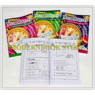 Math minutes Level 1- 8 ( trọn bộ 8q )