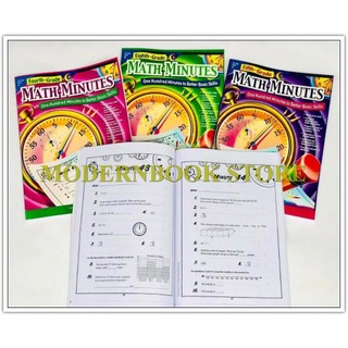 Math minutes Level 1- 8 ( trọn bộ 8q )