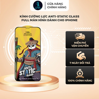 Kính cường lực Iphone Full màn hình ANTI-STATIC GLASS