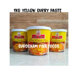 1kg Xốt Gia Vị Nấu Món Cà Ri Maeploy nhập khẩu Thái Lan Yellow Curry Paste