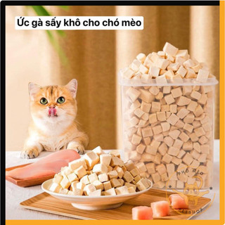 Ức gà sấy cho mèo