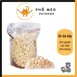 Ức gà sấy cho mèo