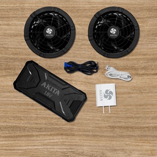 Bộ Phụ Kiện Pin Quạt Áo Điều Hòa AKITA lắp áo điều hòa Nhật Bản