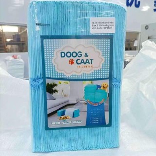 Combo 5 bịch tã lót chuồng chó mèo size SMLXL 100 miếng (1.2kg)