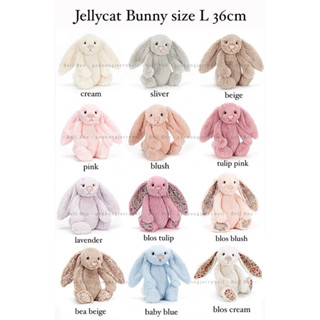 (100% Authentic) Thỏ bông Jellycat Bunny size Large 36cm chính hãng Jellycat