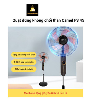 Quạt đứng Camel FS45 Động cơ không chổi than cánh đồng tiết kiệm điện