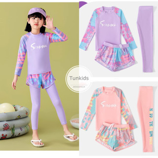 Bikini đồ bơi dài tay 3 chi tiết hàng quảng châu