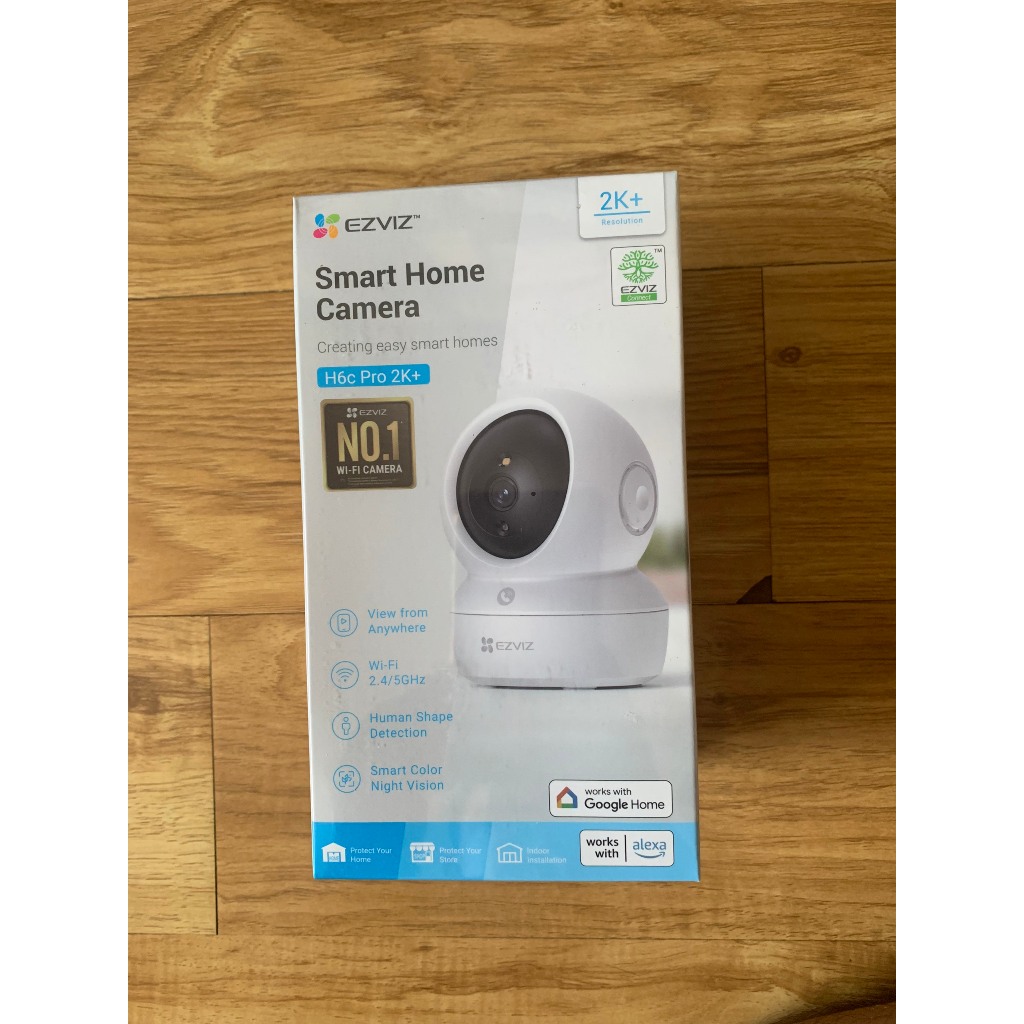 Camera WiFi 4MP quay quét, gọi qua app EZVIZ H6c Pro 2K+