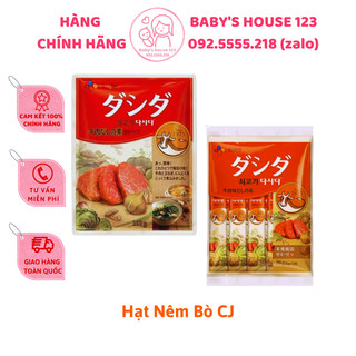 HẠT NÊM THỊT BÒ CJ NỘI ĐỊA NHẬT BẢN CHO BÉ ĂN DẶM