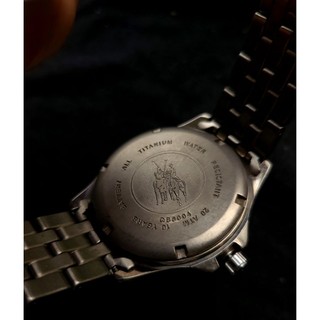 Đồng hồ nam Polo Team diver Titanium