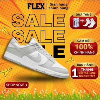 Giày nike dunk low ‘grey fog’ dd1391-103 chính hãng dành cho nam nữ flex shop
