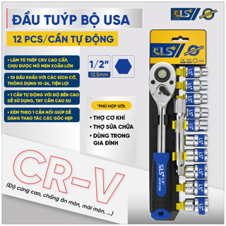@đầu tuýp bộ usa , bộ đầu tuýp tự động,, bộ cần tuýp cần l, bộ đầu tuýp khẩu ls