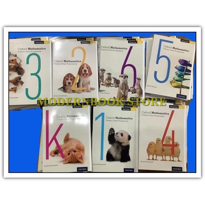 Oxford Mathematics Level K-6 ( trọn bộ 7q )