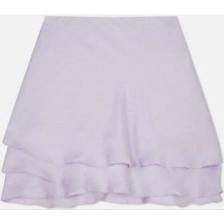 Chân váy satin mini 2 lớp xuất xịn