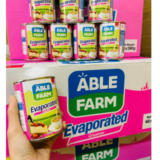 Kem lỏng nấu ăn able farm 390g – evaporated creamer