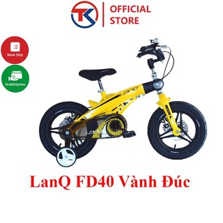 Xe Đạp Trẻ Em LanQ FD40 Vành Đúc Khung Rút Đủ Size Dành Cho Bé Từ 2 Đến 8 Tuổi