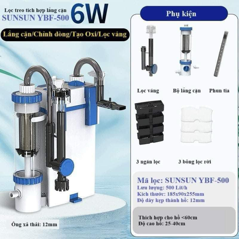 lọc treo tách phân sunsun Ybf