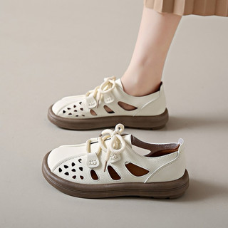 Size 40-41-42 giày thể thao rỗng da mềm big size 40-41-42