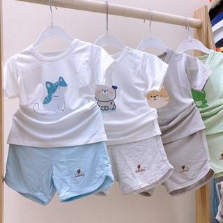 Bộ cộc tay bé trai LULLABY NH888R cho bé từ 9 tháng đến 4 tuổi