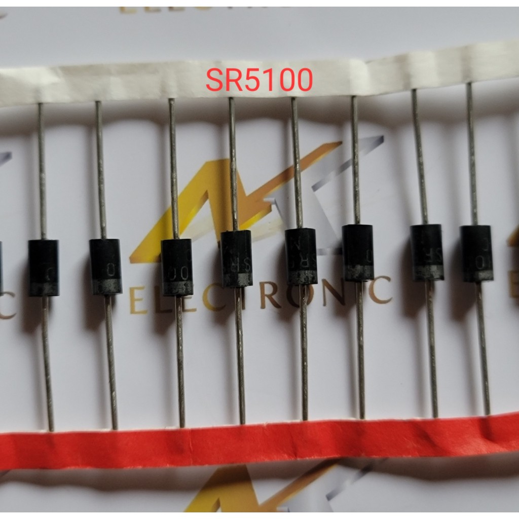 (Combo 5 con) Diode SR5100 SB5100 5A 100V hàng mới (Combo)