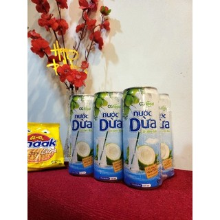 Combo 6 lon nước dừa tươi cg food 325ml x 6