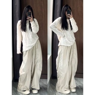 [ĐỢI 10 NGÀY]- Áo thun rách/ Quần dù rộng