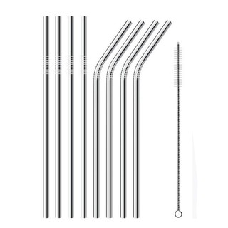 Ống hút inox 304 cao cấp, đa dạng phân loại ống hút thẳng, ống hút cong, ống hút trân châu và cọ rửa ống hút