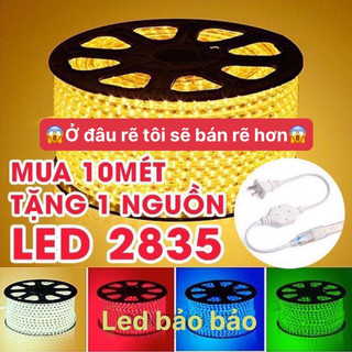 Dây 1 mét đèn led 2 hàng bóng 160 led/mét, hắt trần, quấn cây, trang trí, kín nước 220v