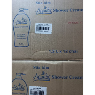 Sữa tắm Aquala 1200ml