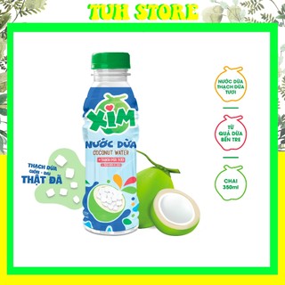 Nước dừa xim có thạch chai 350ml-tuh