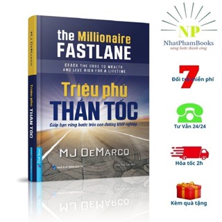 Sách - Triệu Phú Thần Tốc - Giúp Bạn Vững Bước Trên Con Đường Khởi Nghiệp - Tặng kèm Bookmark
